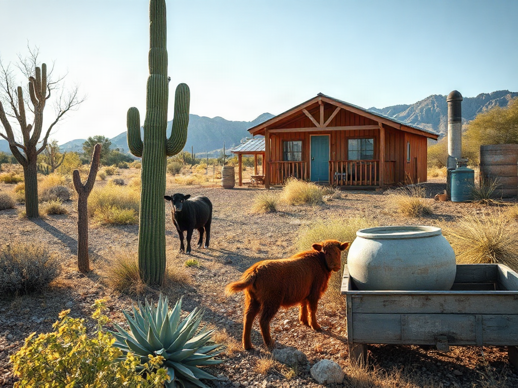 Homesteading in Arizona with heat and water limits