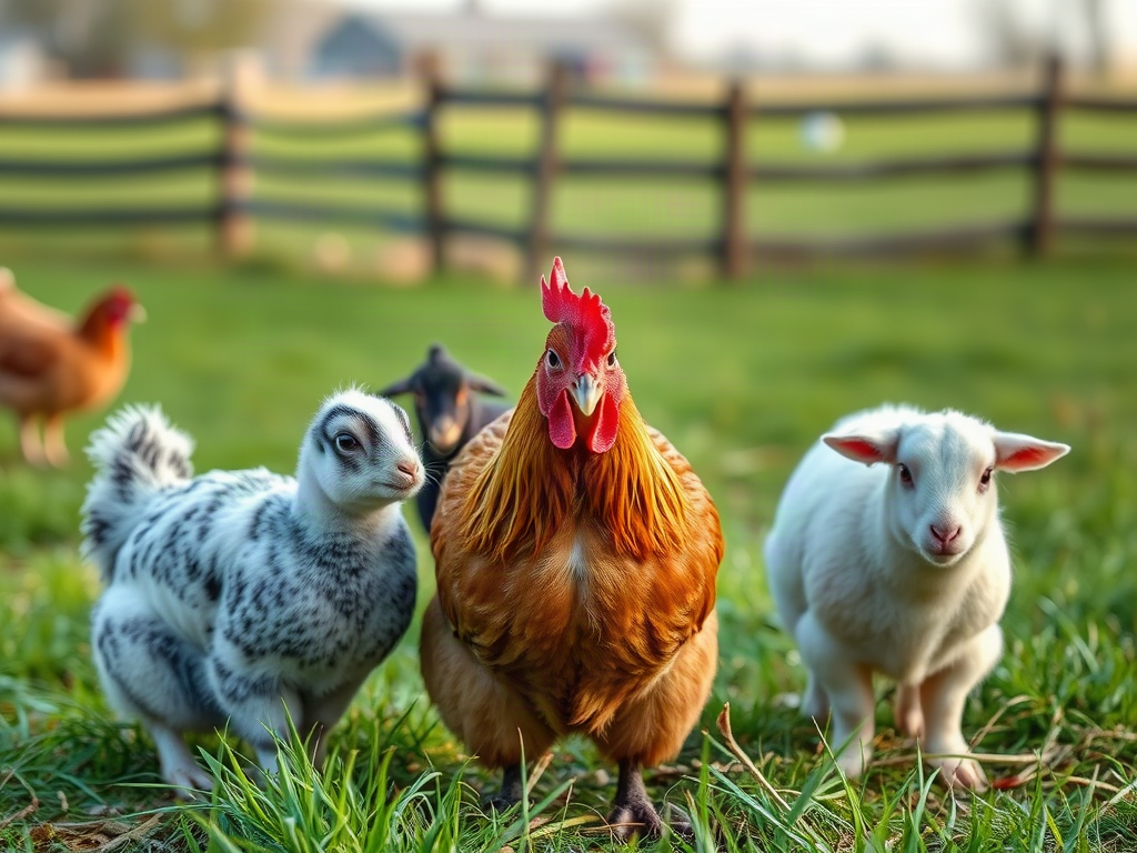 Best farm animals for self-sufficiency on small acreage