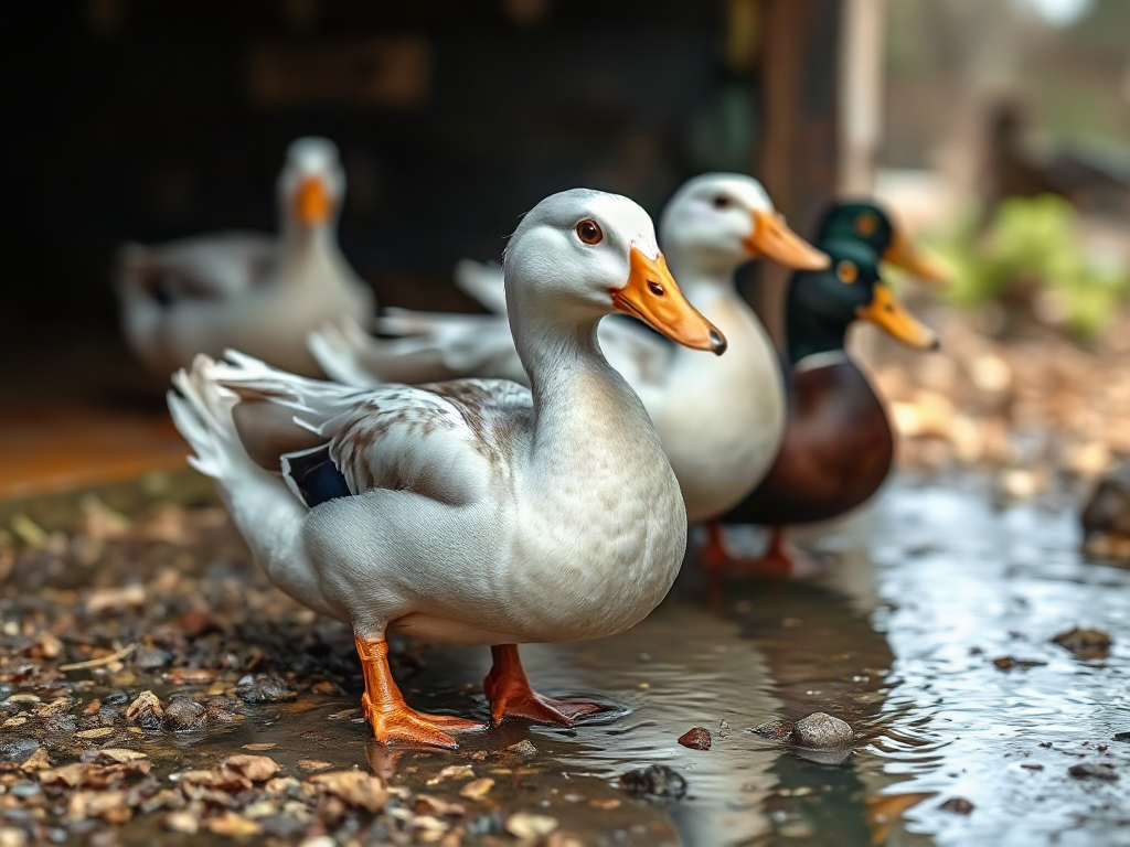 Homesteading ducks: housing, water, and predator control