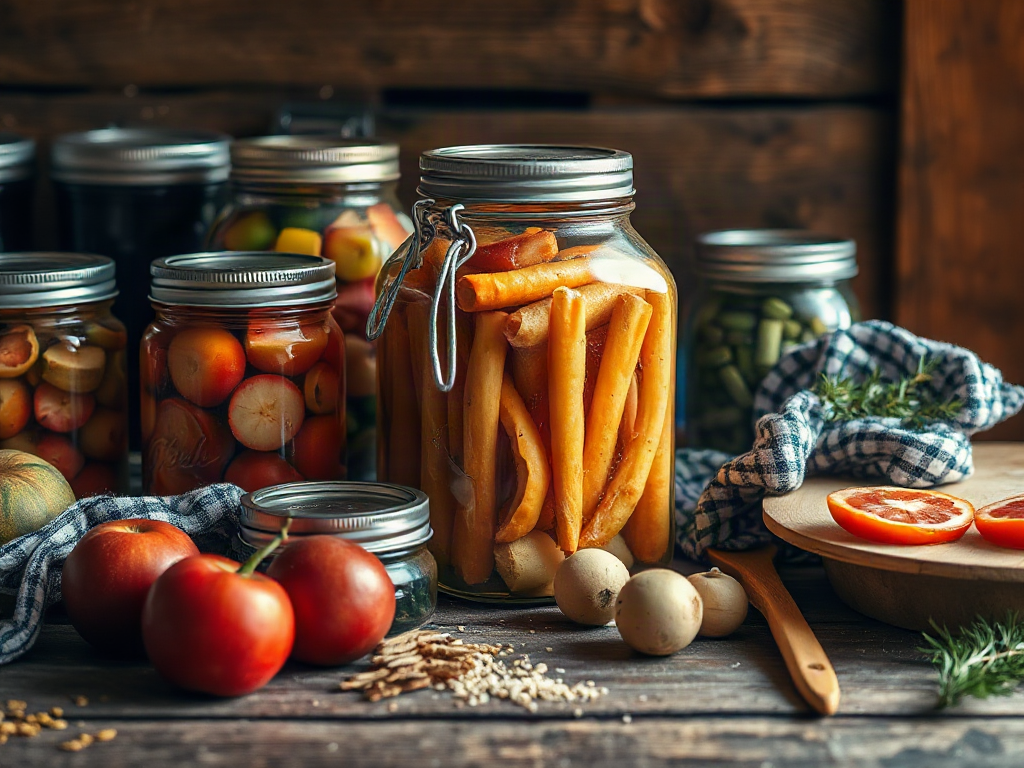 Homesteading family canning for small harvest quantities