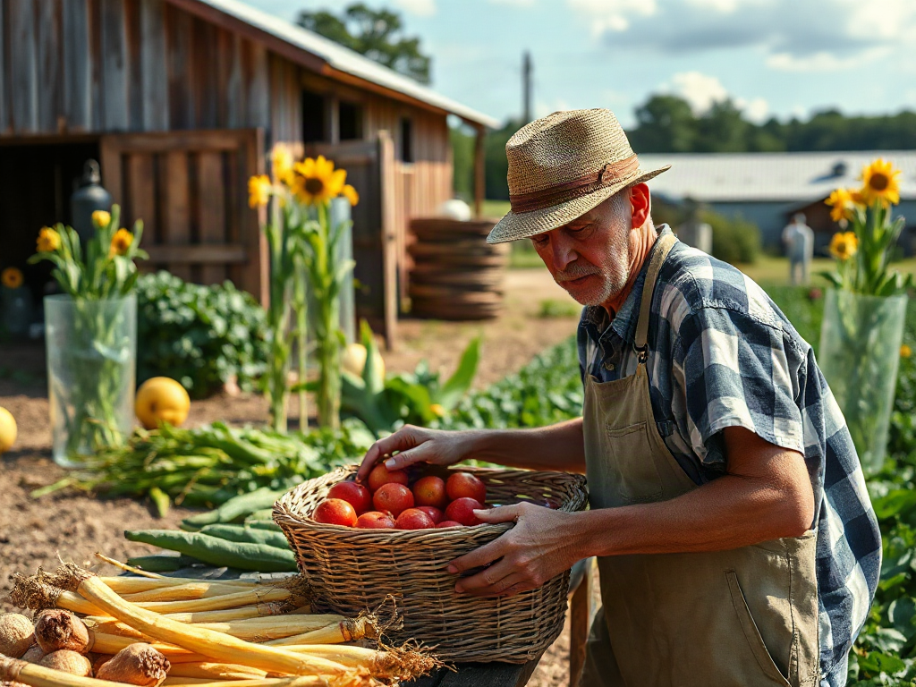 Self-picking farms and practical homestead harvests