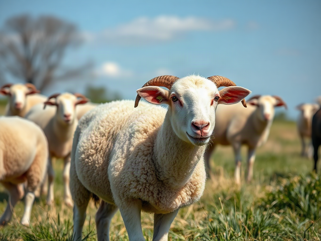Sheep farming for beginners with modest pasture