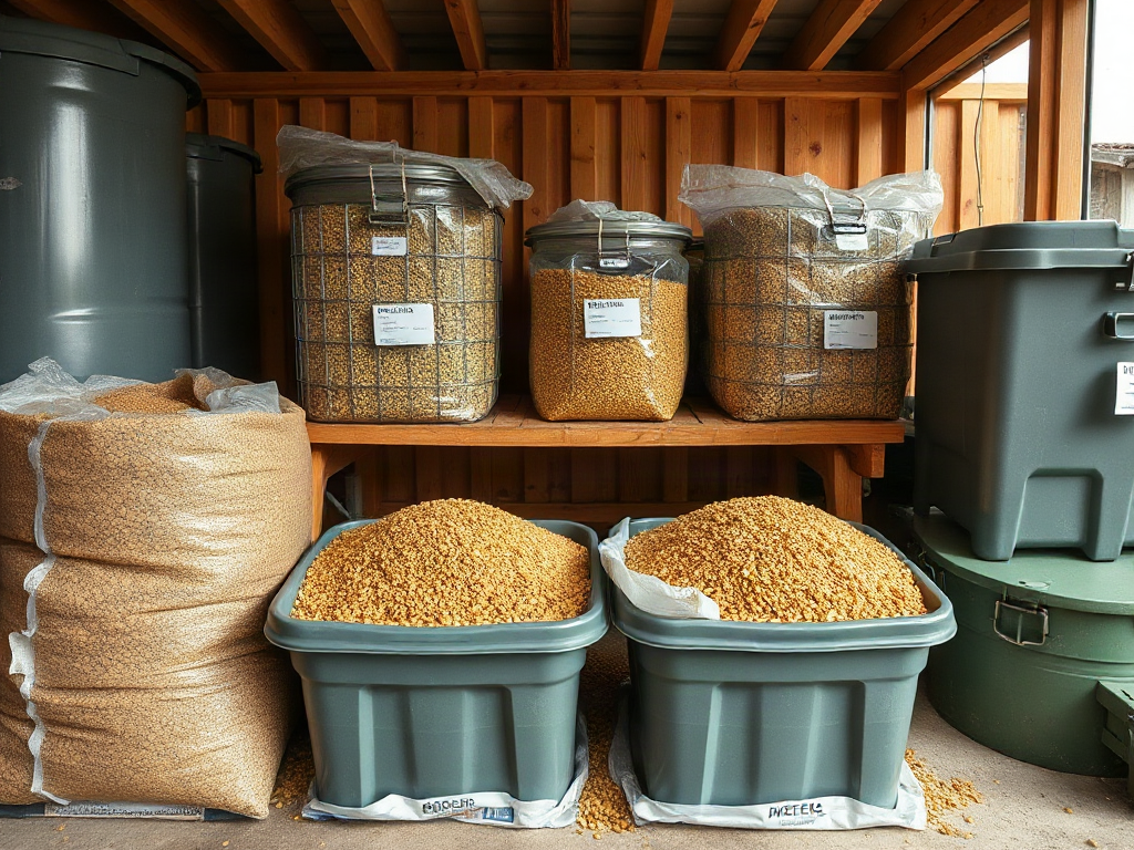 Storing Animal Feed Safely Through Humid Summers With Dry Bins, Airflow, and Stock Rotation