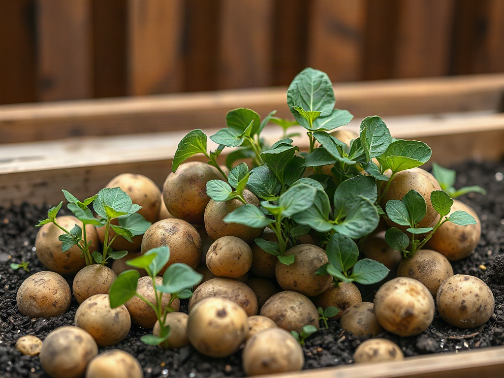 Growing potatoes for beginners in containers or garden rows