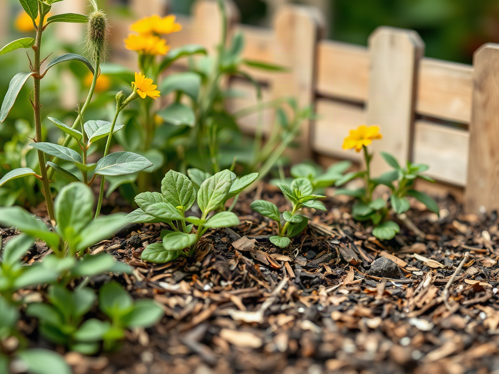 Living mulch versus regular mulch for beginner gardens