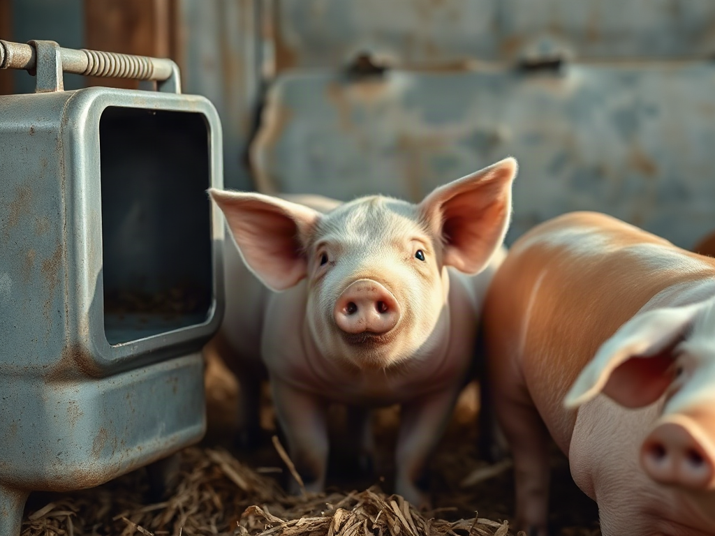 Self-feeder options for pigs: preventing waste and overfeeding