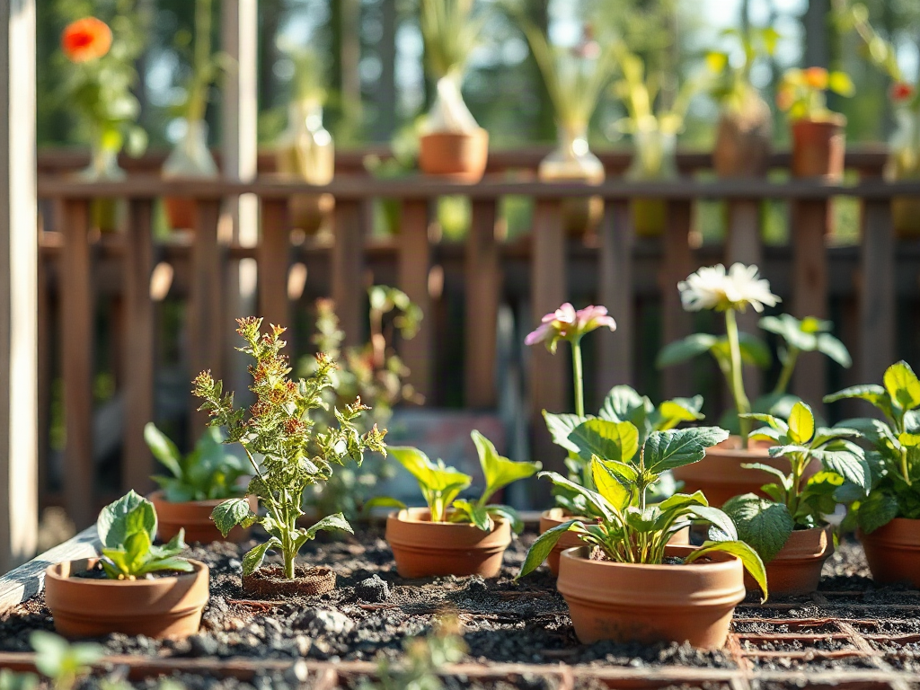Self-sufficient gardening for beginners with limited water